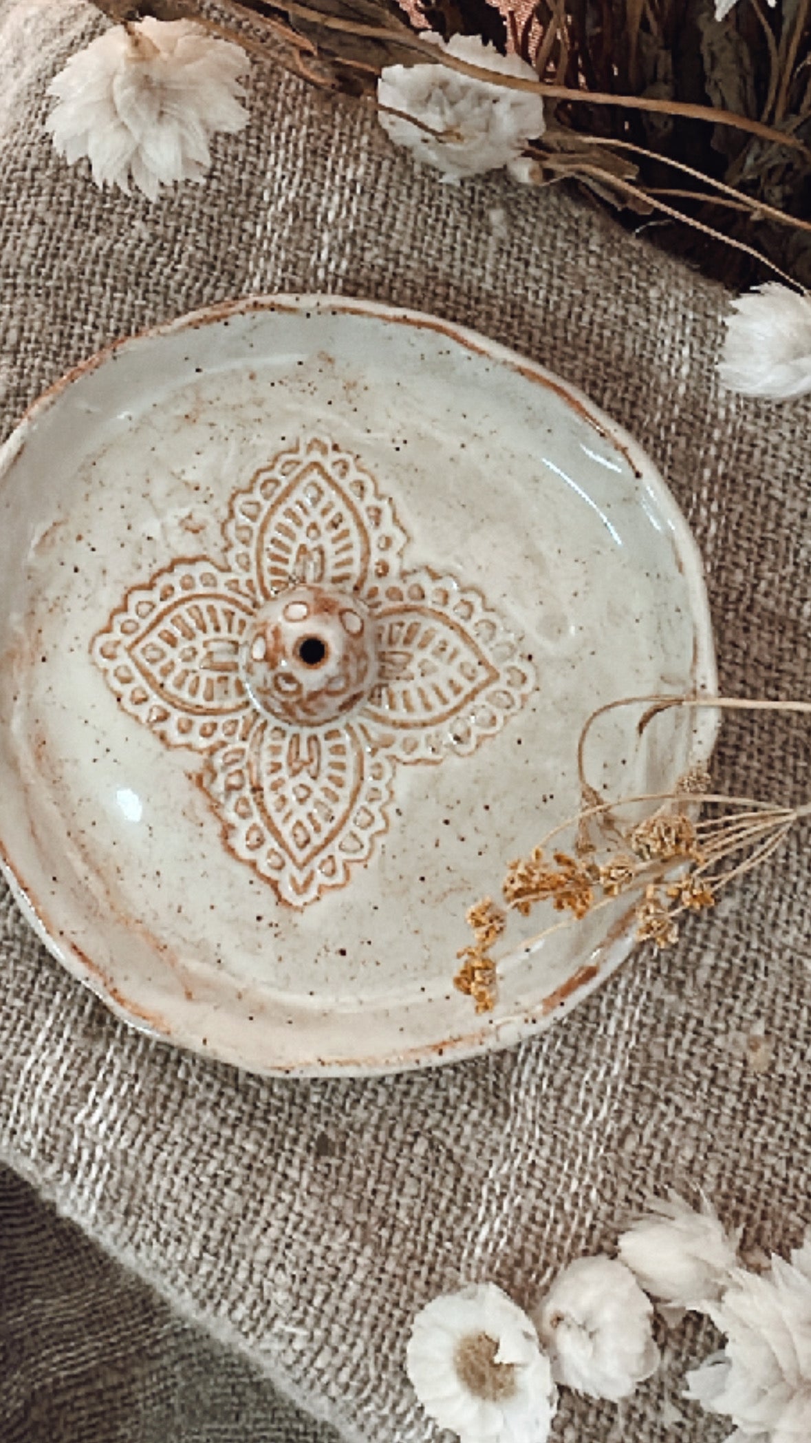 Rustic Incense Holder