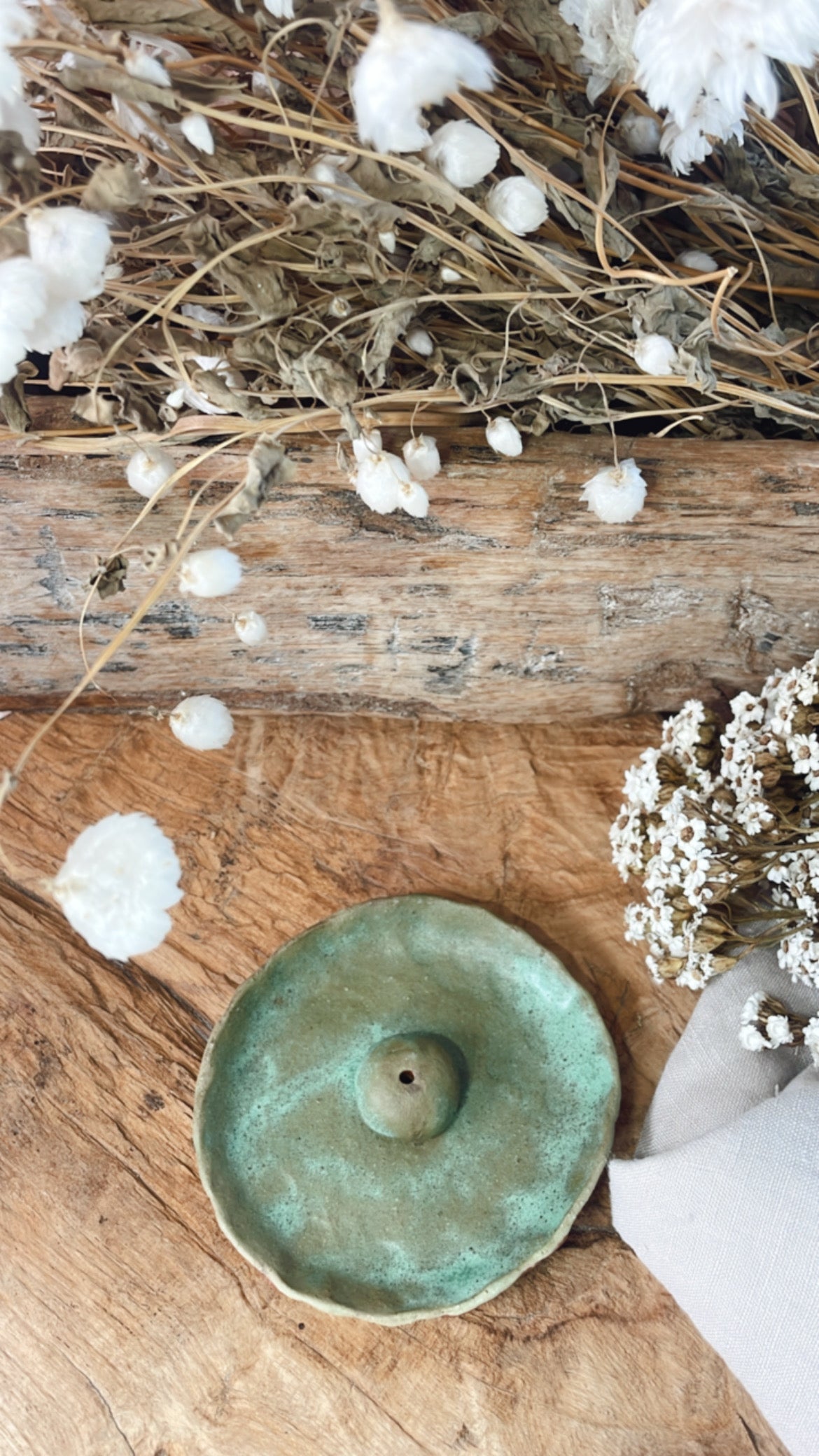 Small Incense Holder (green)
