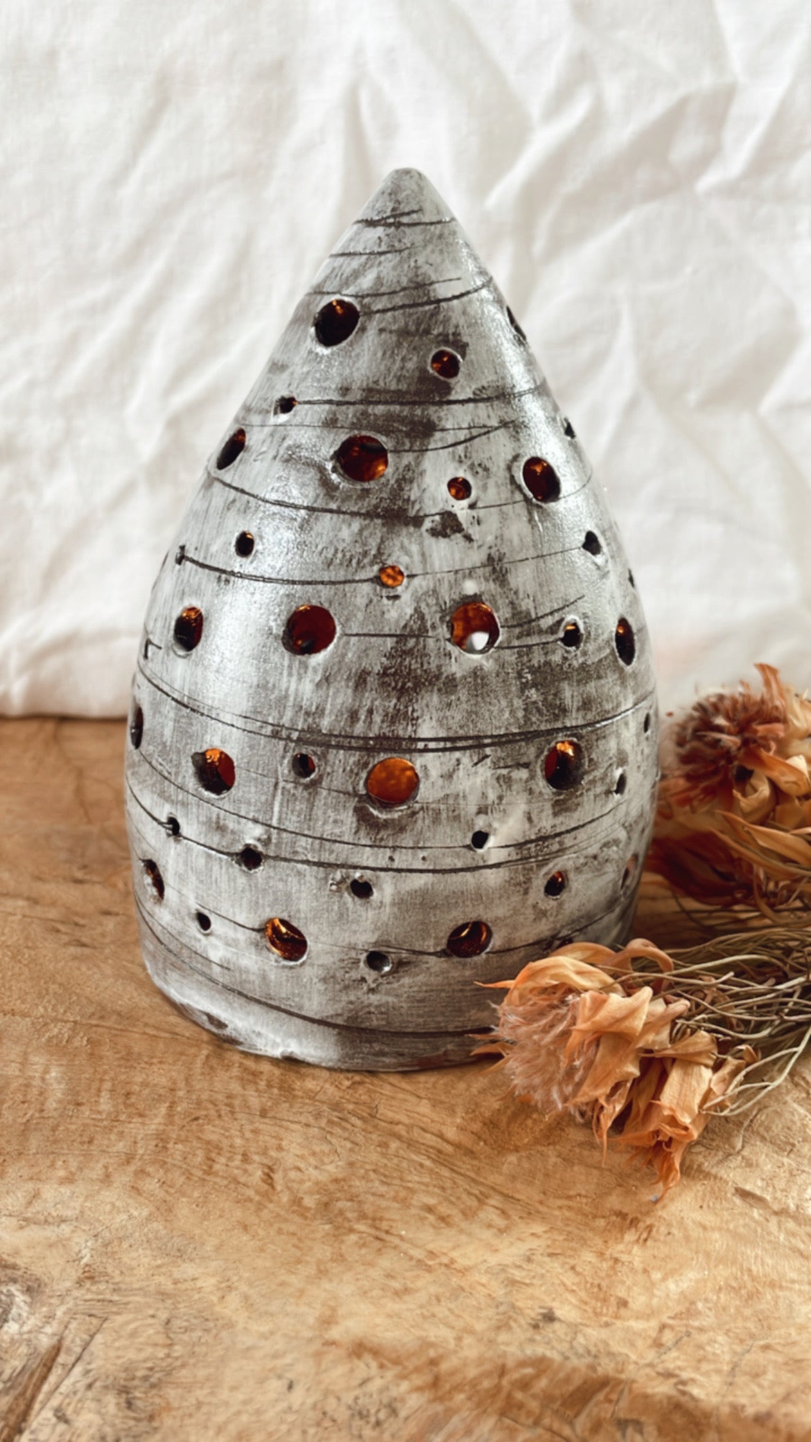Xmas Tree Tealight Holder #1