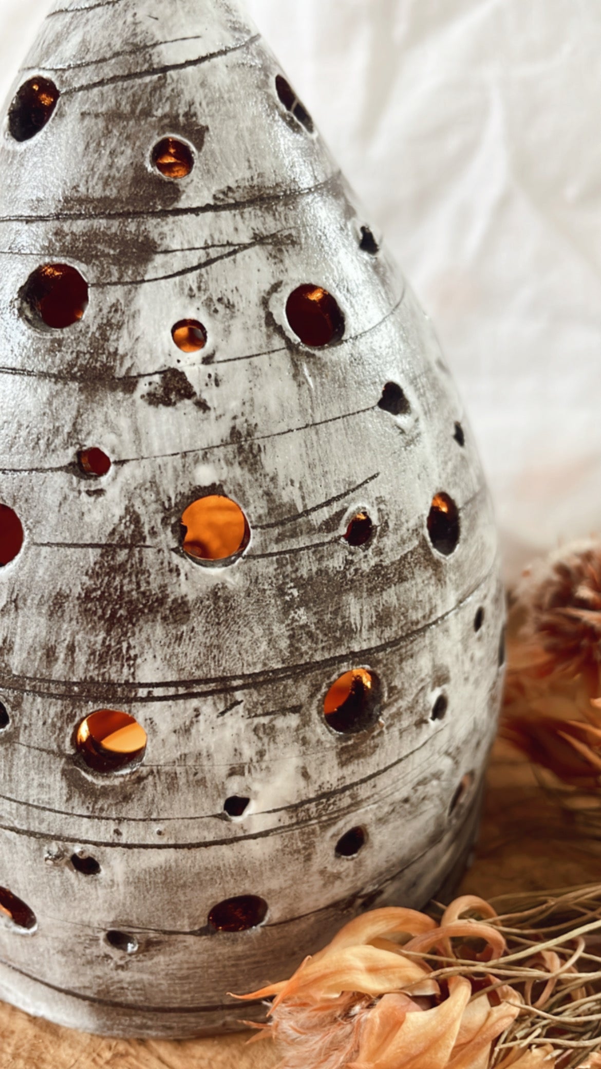 Xmas Tree Tealight Holder #1