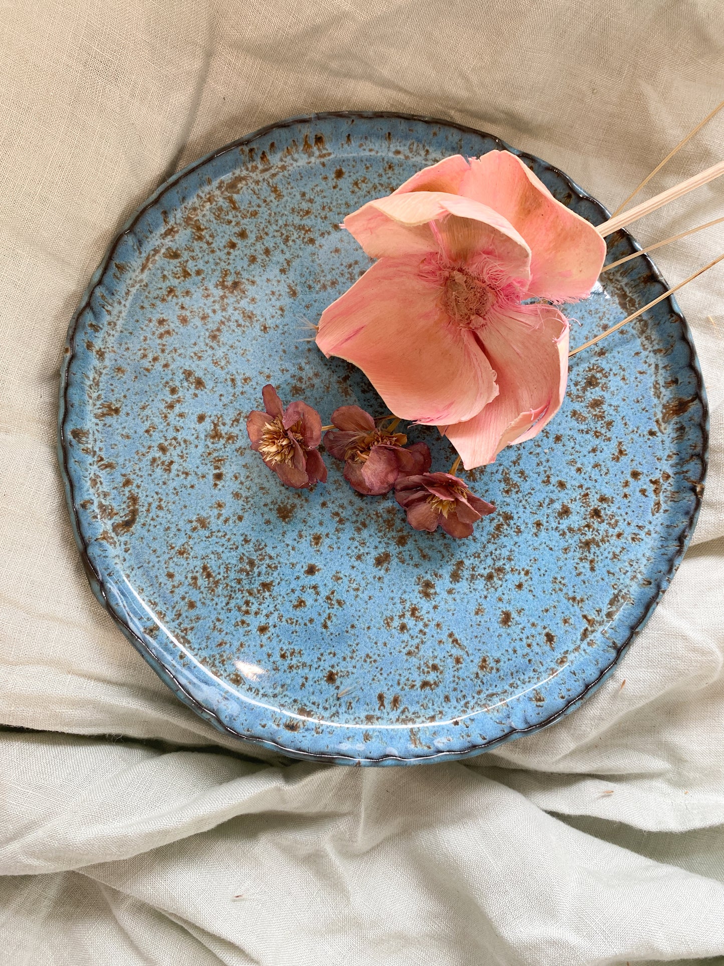 Blue Side Plate