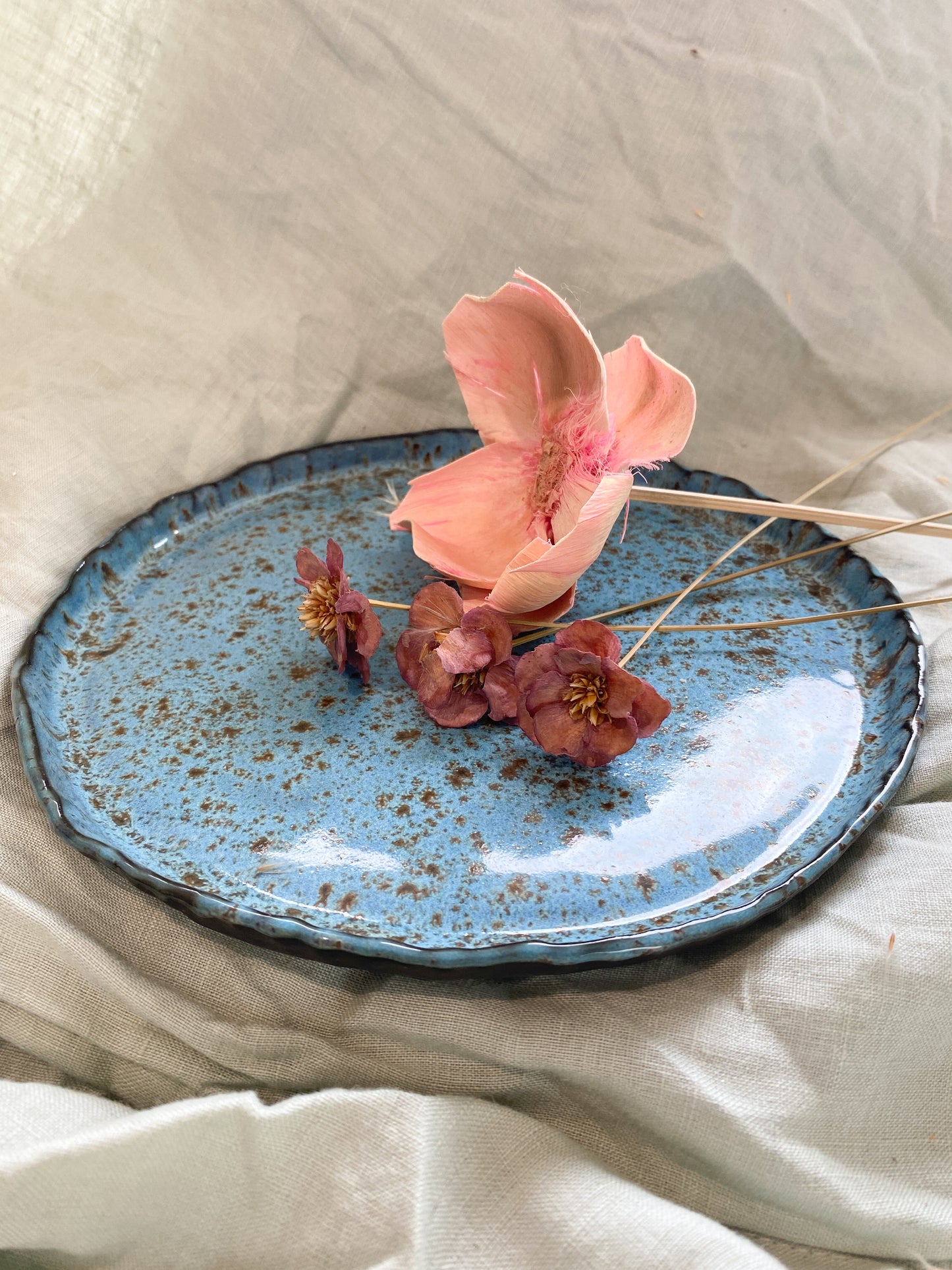 Blue Side Plate