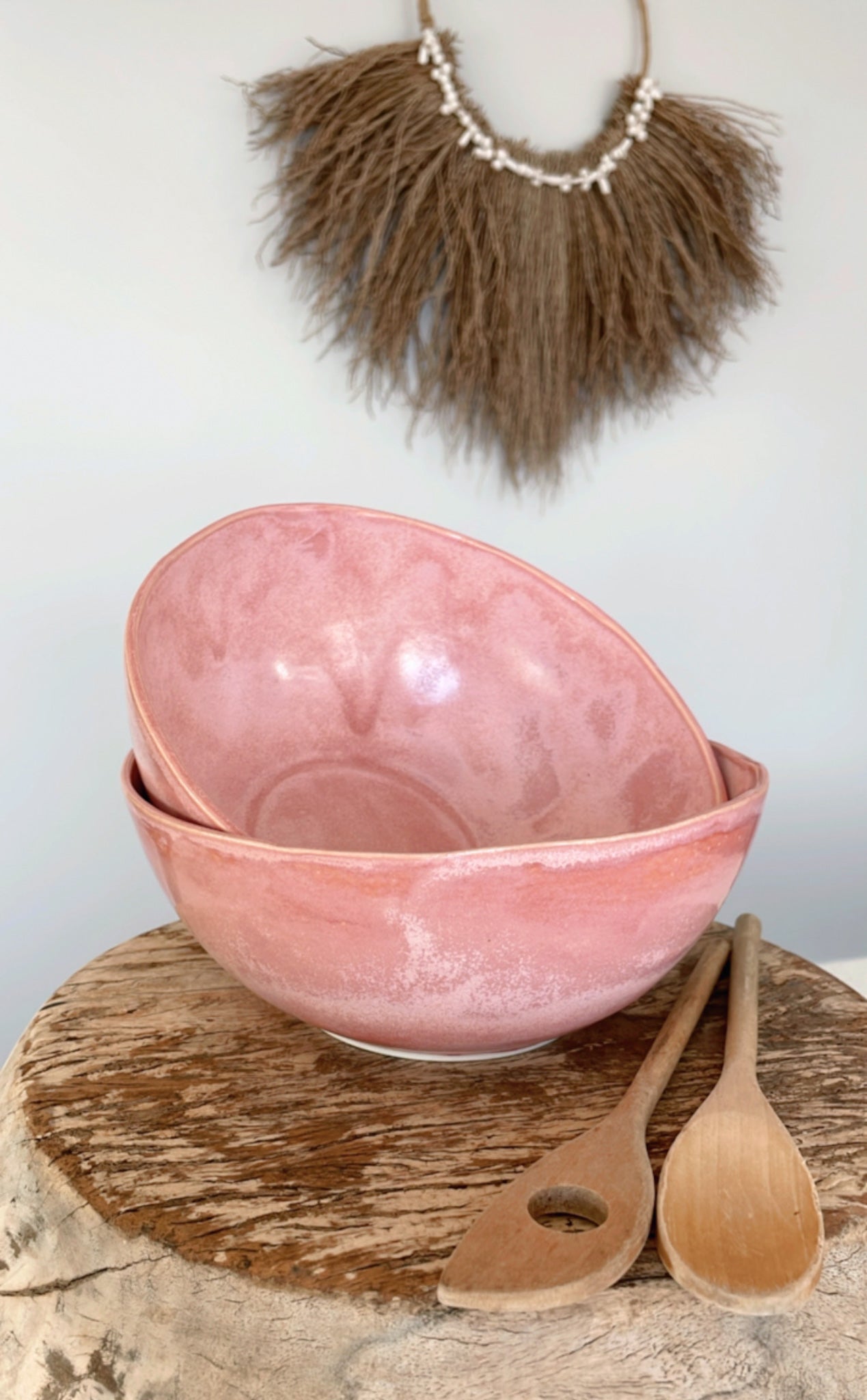 Large Pink Bowl