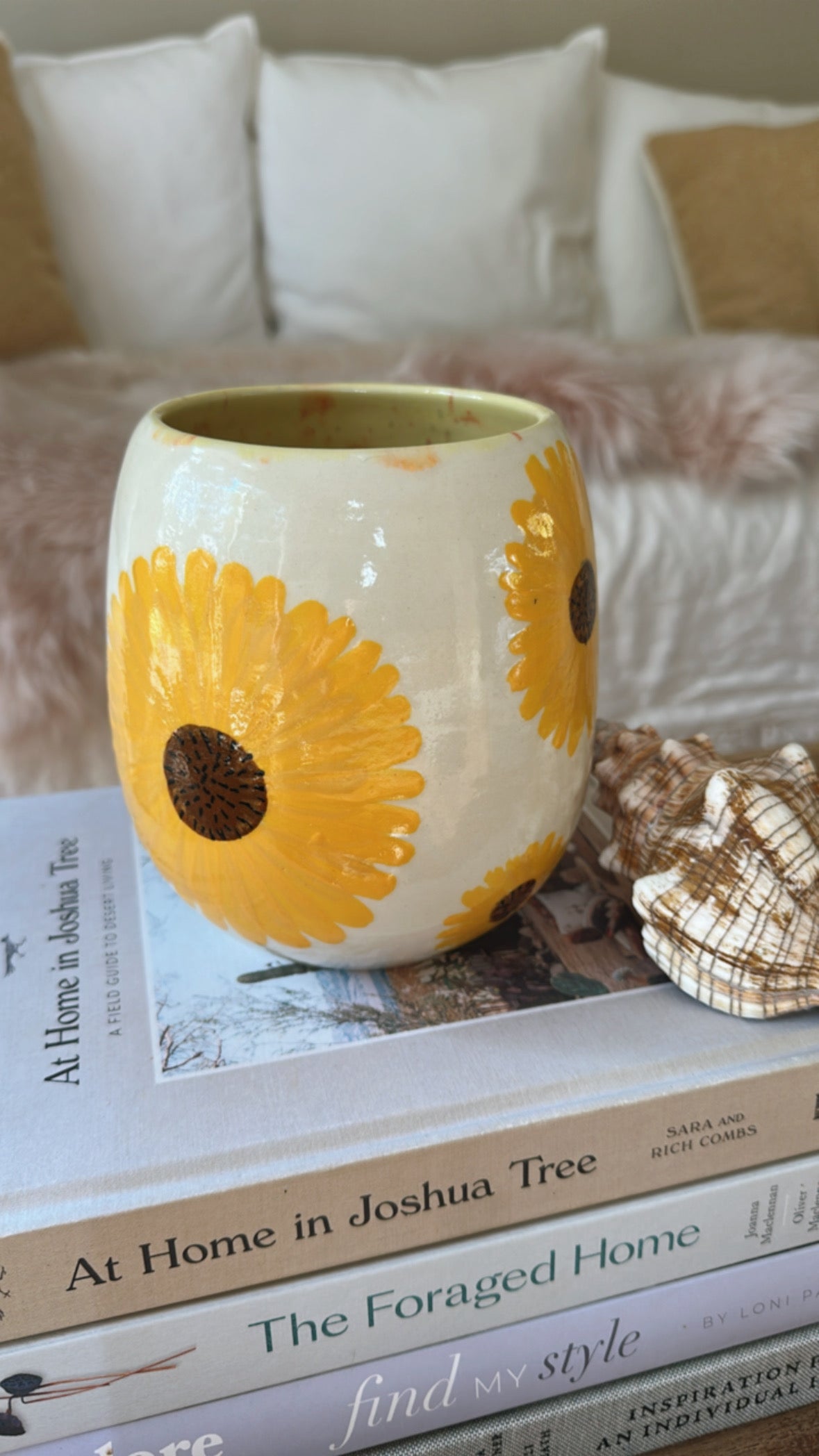 Sunflower Vase