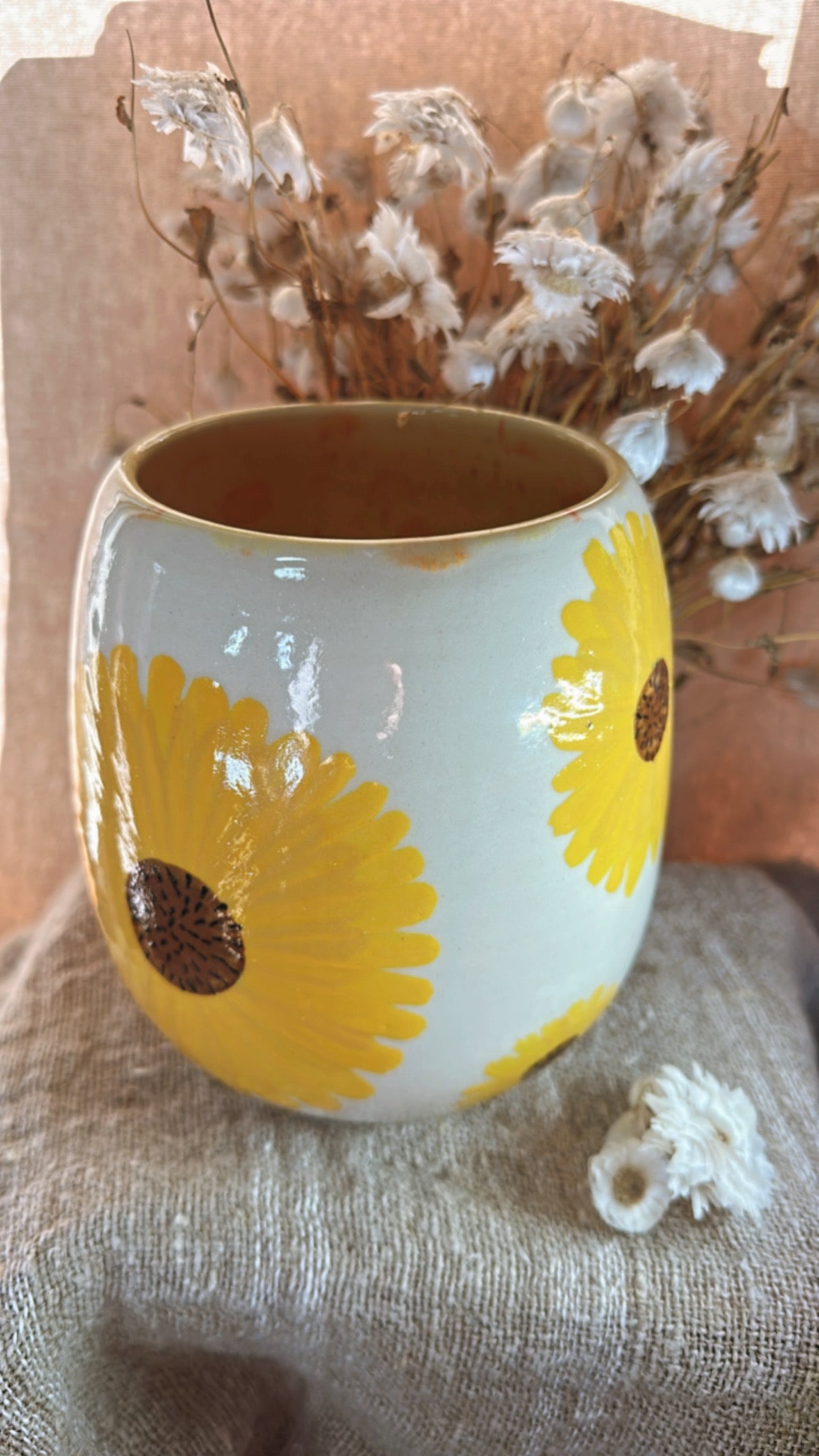 Sunflower Vase