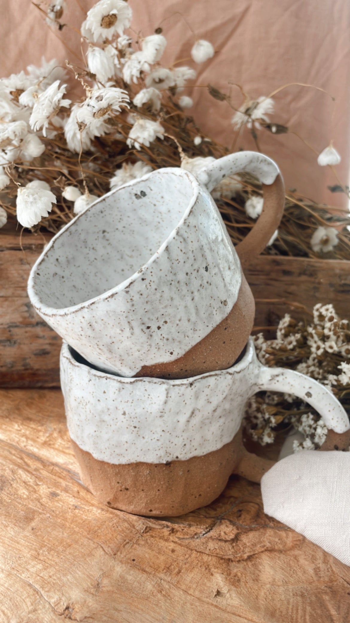 White Speckled Mug (raw)