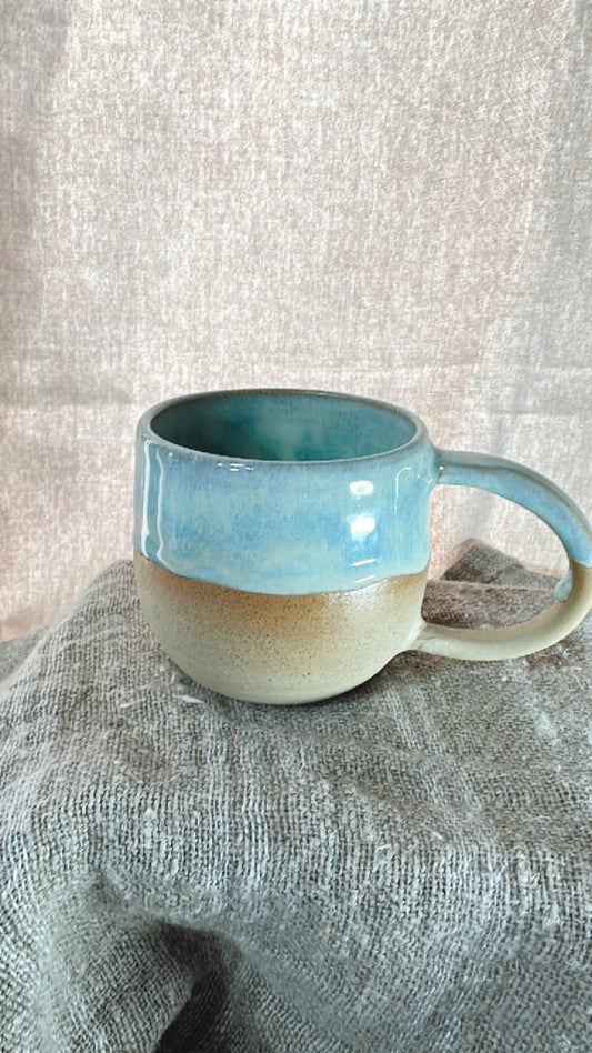 Green Dribble Mug