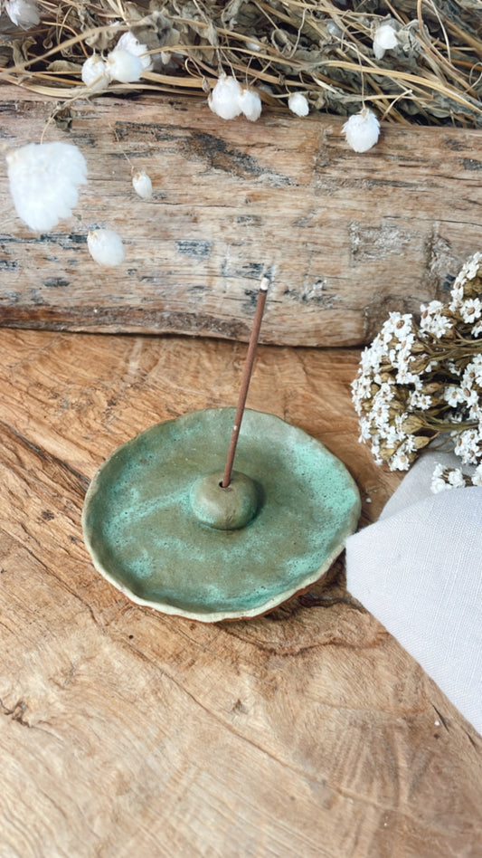 Small Incense Holder (green)