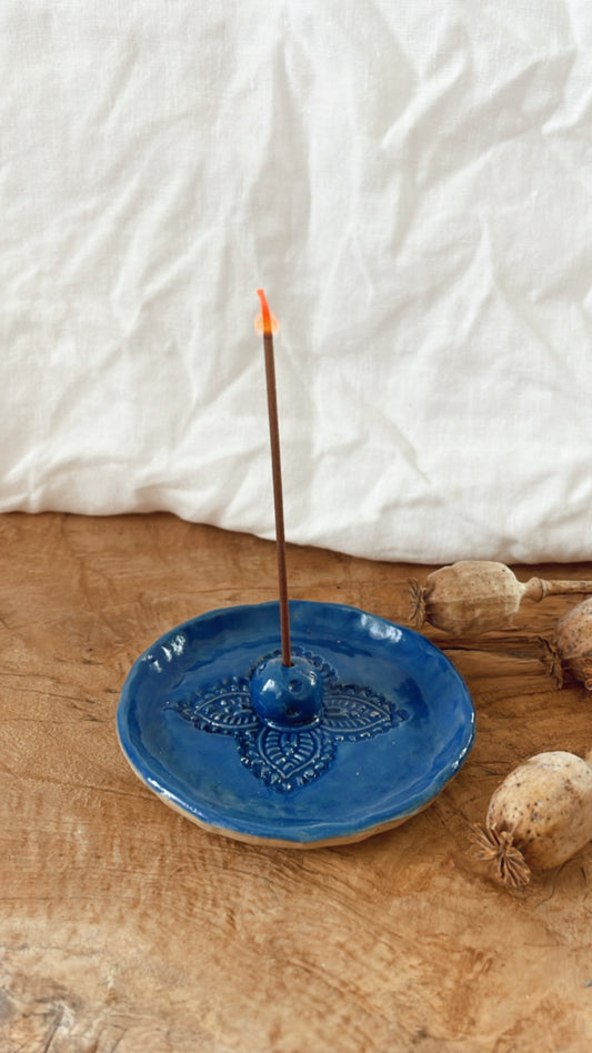 Incense holder (Blue)