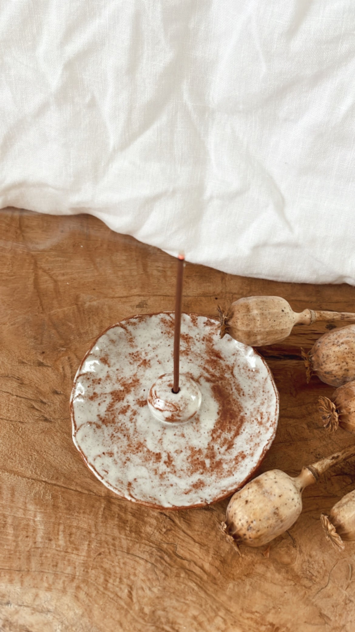 Incense holder (Rust)